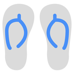 An icon design of flip flop