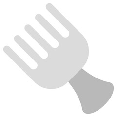 Premium download icon of detangling comb