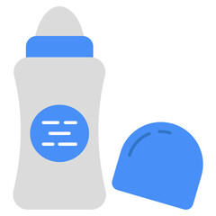 A unique design icon of body spray 