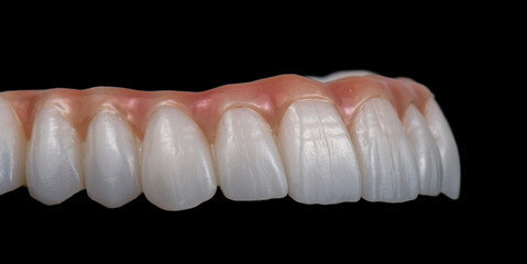 emax ceramic bridge on implants