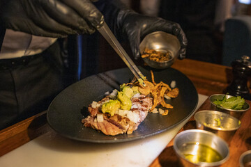 corte de carne 
