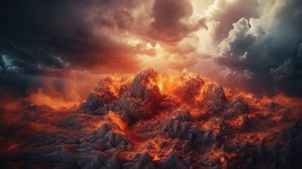 The Beauty of Martian Skies Captured in Stunning Photoshoot with Sony A9 and 35mm Lens: Dazzling Sunsets, Dramatic Storms, and Unique Cloud Formations, Generative AI
