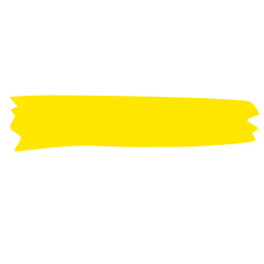 Hand Drawn Yellow Highlight 