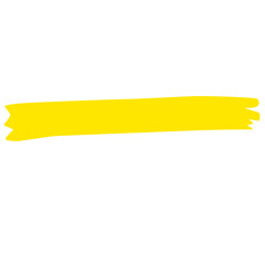 Obraz premium Hand Drawn Yellow Highlight 