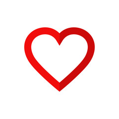 Red heart icon