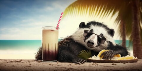 Badger Summer Vacation Seaside Resort