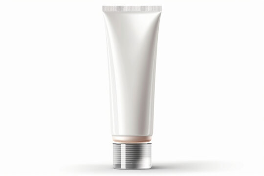 Lotion tube on a white background. Vector illustration  Generative AI