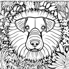 Obraz premium pattern, flower, seamless, floral, vector, illustration, wallpaper, design, ornament, art, decoration, backdrop, nature, leaf, texture, vintage, decor, summer, element, plant, drawing, flowers, color,