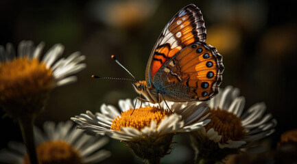 Fototapeta na wymiar Butterfly Details Captured in Image