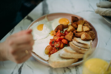 Eier Frühstück