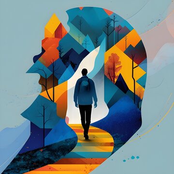 State-of-mind thoughts of future past and present