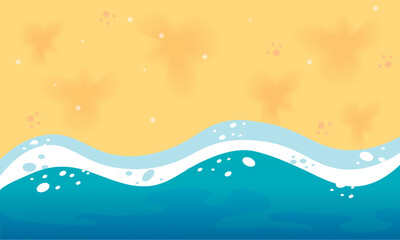 
Summer bright background of beach, sand and water. Summer beach image