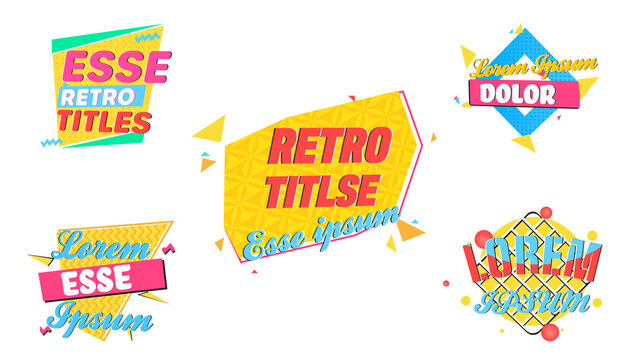 Classic Retro Titles
