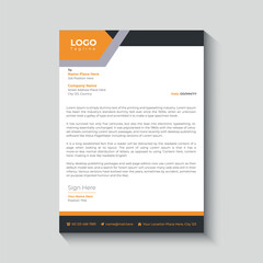 Elegant business letterhead 