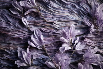 Bright Slate Lavender Textured Background with Bottom Right Text.