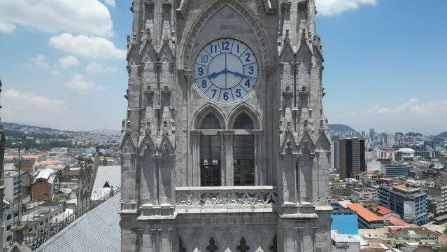 Iglesia, bas&iacute;lica de la ciudad de Quito Ecuador.