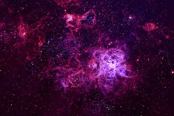 A beautiful cosmic nebula. Elements of this image furnished NASA.