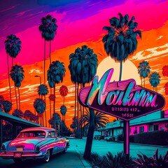 Vibrant california
