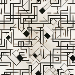 MOZANI STUDIO
REPEATING SEAMLESS TEXTURE
Sophisticated Minimal
Black on White

