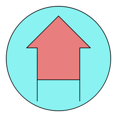 House on stilts icon