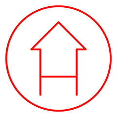 House on stilts icon