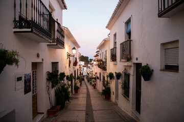 Fototapeta na wymiar picturesque village of Mijas. Costa del Sol, Andalusia, Spain
