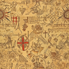 MOZANI STUDIO - REPEATING SEAMLESS TEXTURE
Obsessed with Paper
Medieval Illuminations