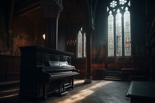 Big piano in church deals