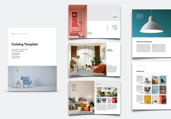 Modern Catalog Template Layout