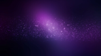Dark Purple Gradient Background with Captivating Light Blur Generative AI