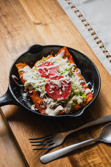 Enchiladas rojas