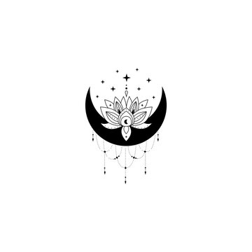 black and white logo