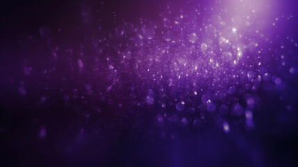 Majestic Purple Background with Radiant Light Blur Generative AI