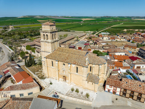 Church of San Martin de Tours in the city of Mota del Marques