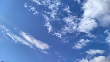 Nature Landscape Clouds Sky Photography, Abstract Cloudy Background