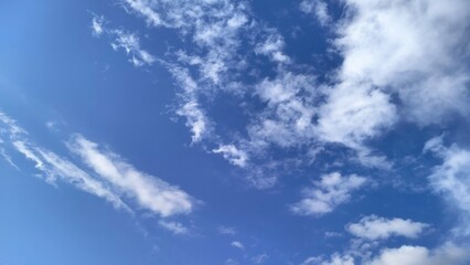 Nature Landscape Clouds Sky Photography, Abstract Cloudy Background