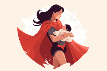  A Single Mother's Triumph AI Generated