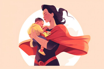  A Single Mother's Triumph AI Generated