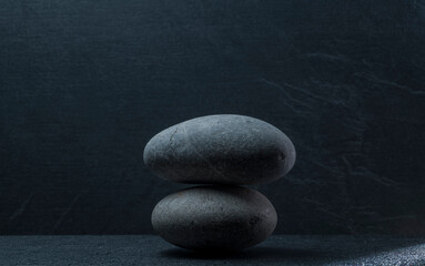 zen stones for podium background