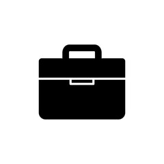 Briefcase icon vector. Portfolio vector icon. suitcase icon