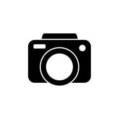 Camera Icon in trendy flat style isolated. Camera symbol web site design