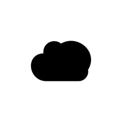 Cloud icon vector. cloud data. cloud services