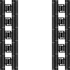 Black border oriental style 