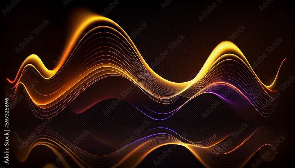 Poster modern and stylish wallpaper design that has been created through 3d rendering. the abstract backgro