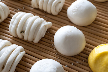 steamed bun, wowotou, traditional Chinese snack, delicious and healthy coarse grain food