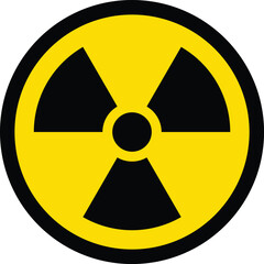 Nuclear Bomb Nuke Symbol Sign Warning Label