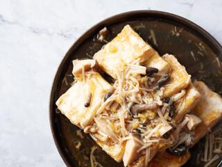 Mushroom Soy Sauce Tofu