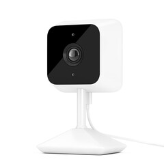 White Modern Web Camera. 3d Rendering