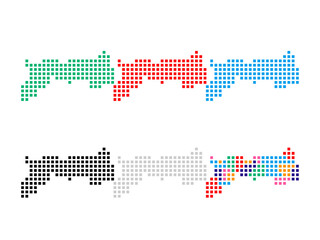 鳥取県　地図（スクエア②）