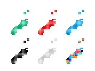 島根県　地図（スクエア①）
